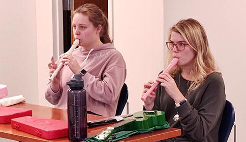 Music Education program in the classroom.